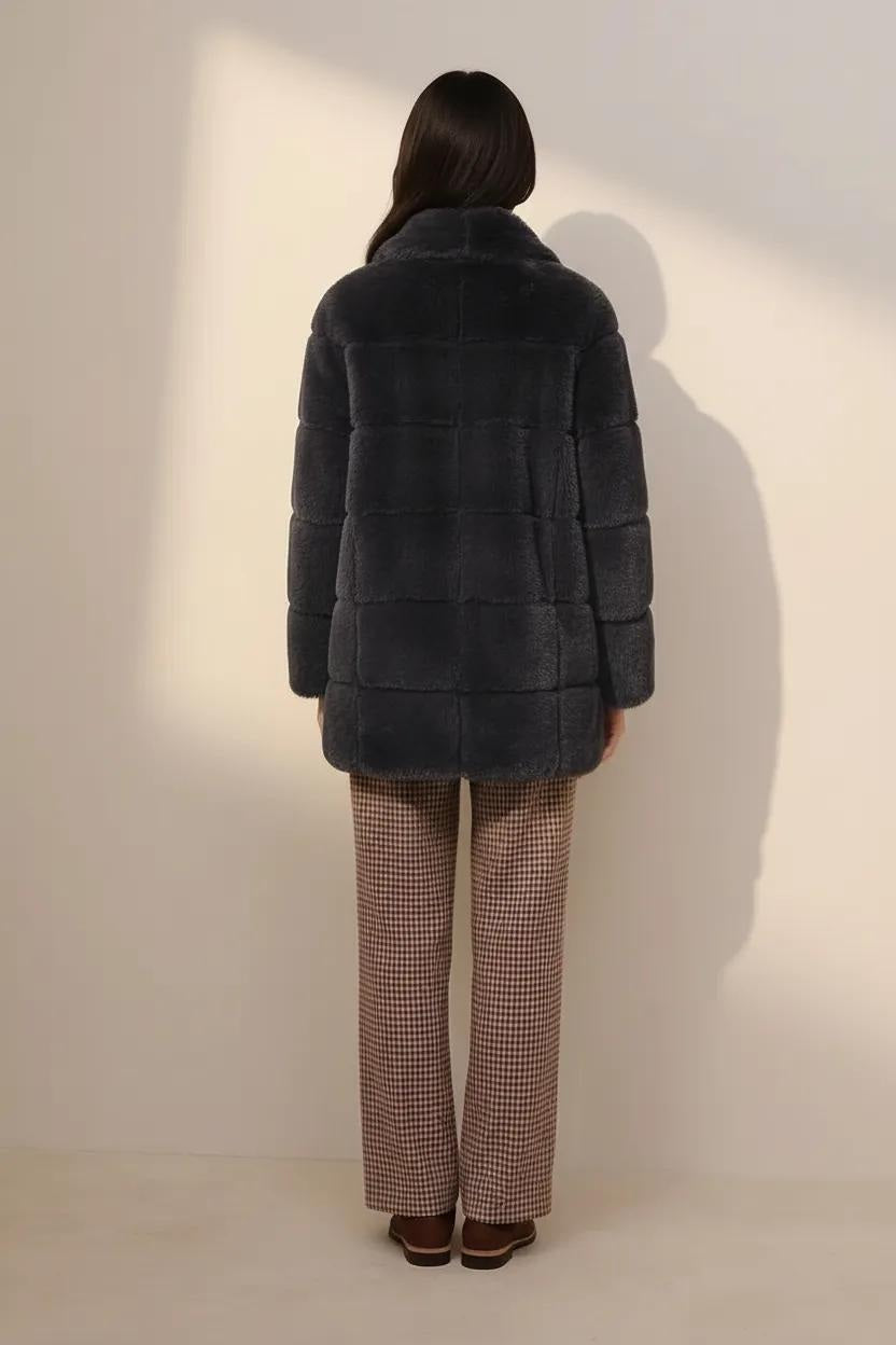 Women Single-Breasted Overcoat