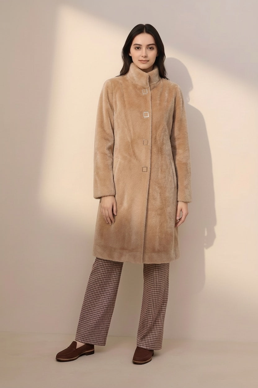 Women Solid Coat