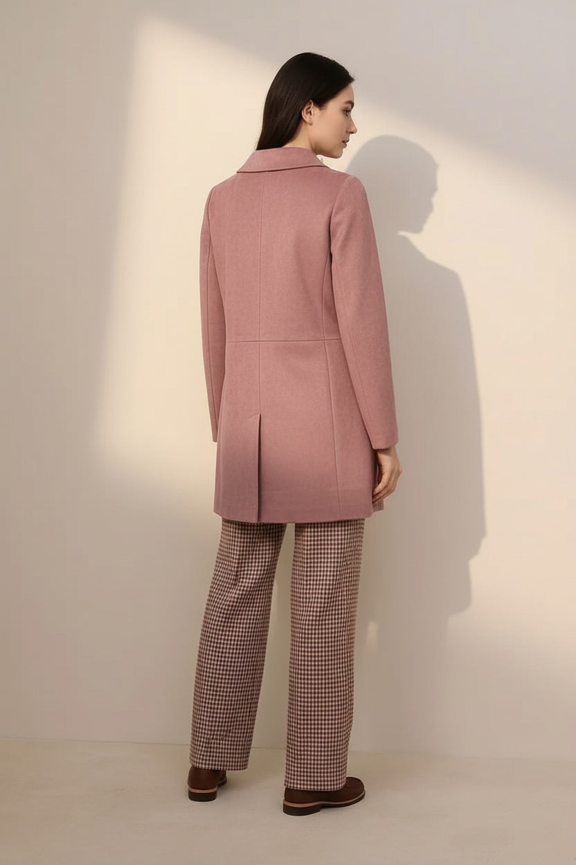 Women Single-Breasted Overcoat