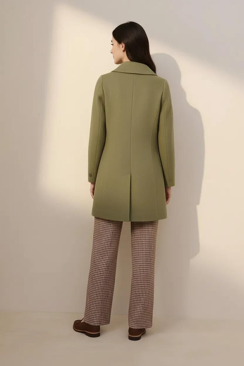 Women Single-Breasted Overcoat