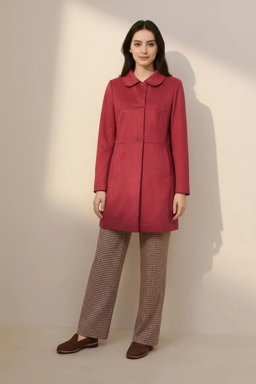 Women Single-Breasted Overcoat