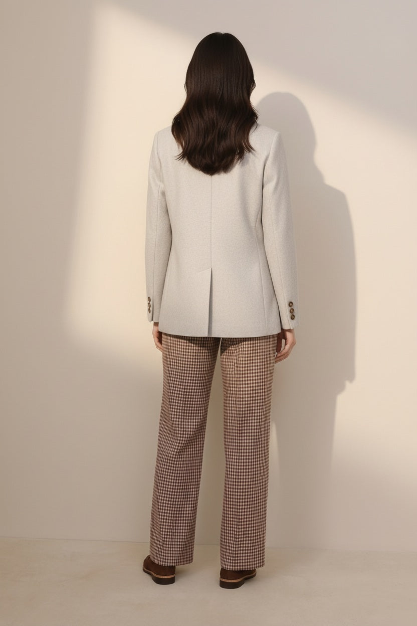 Women Single-Breasted Overcoat