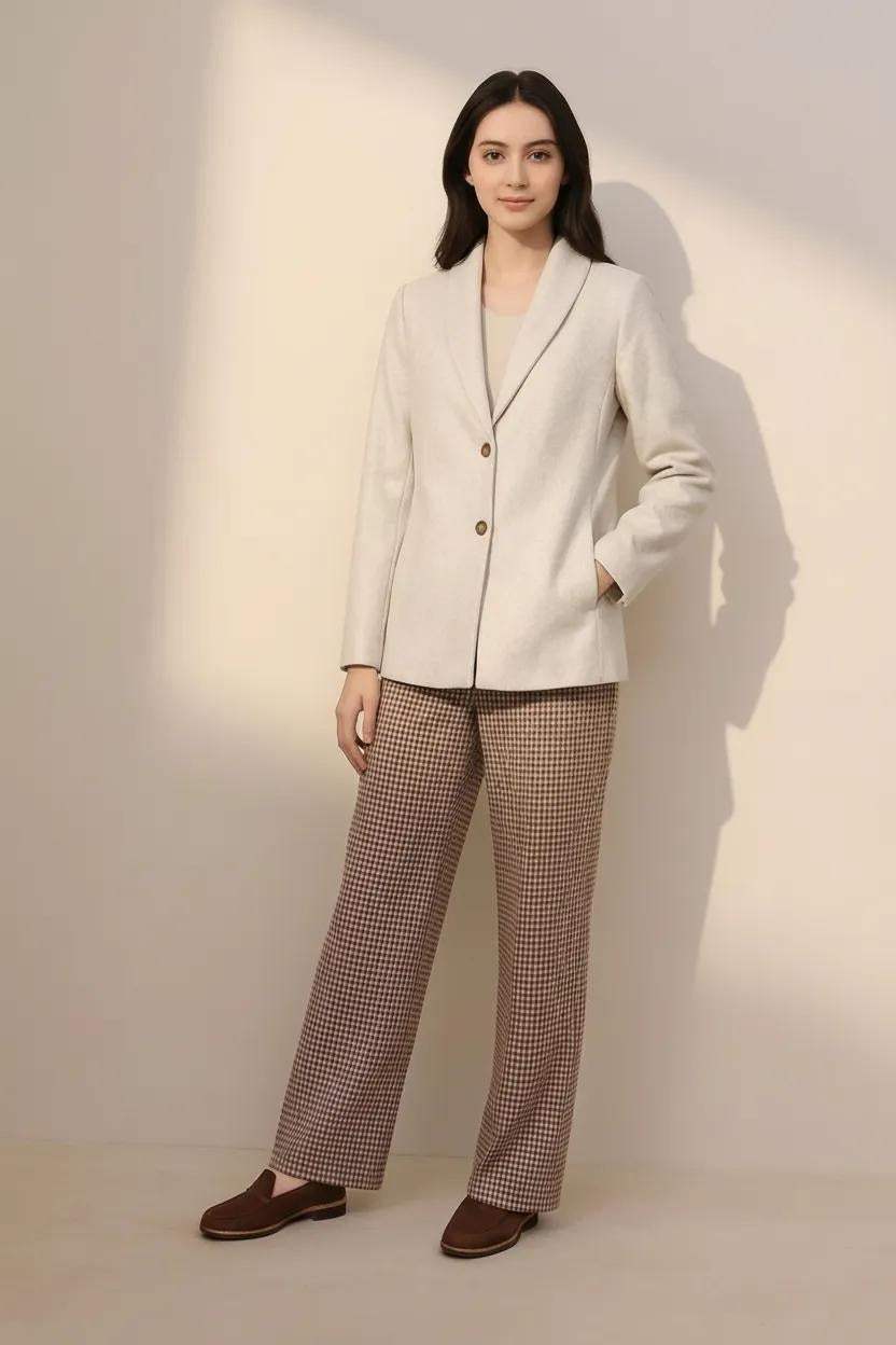 Women Single-Breasted Overcoat