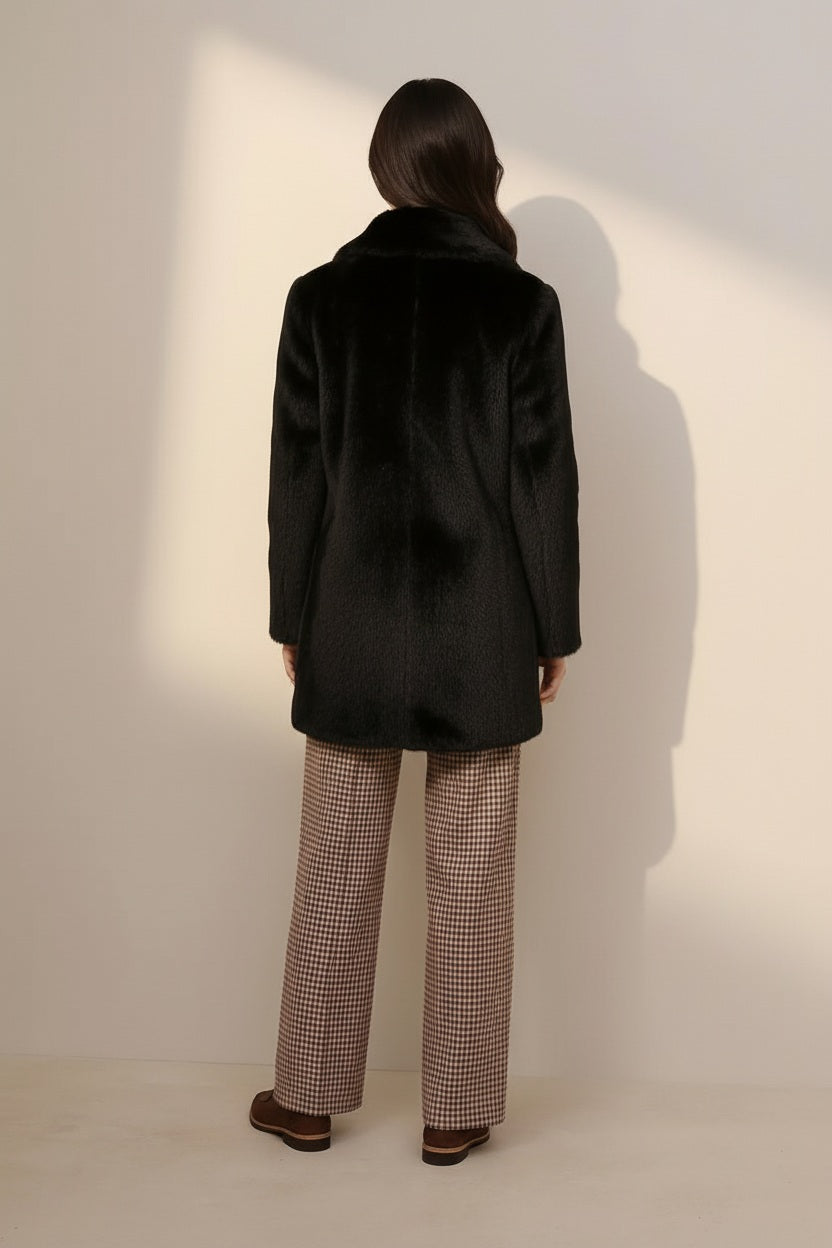 Women Single-Breasted Overcoat