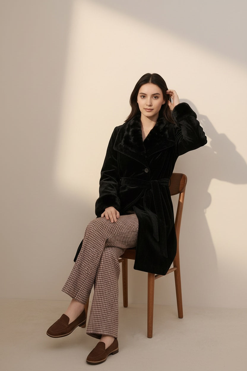 Women Solid Coat