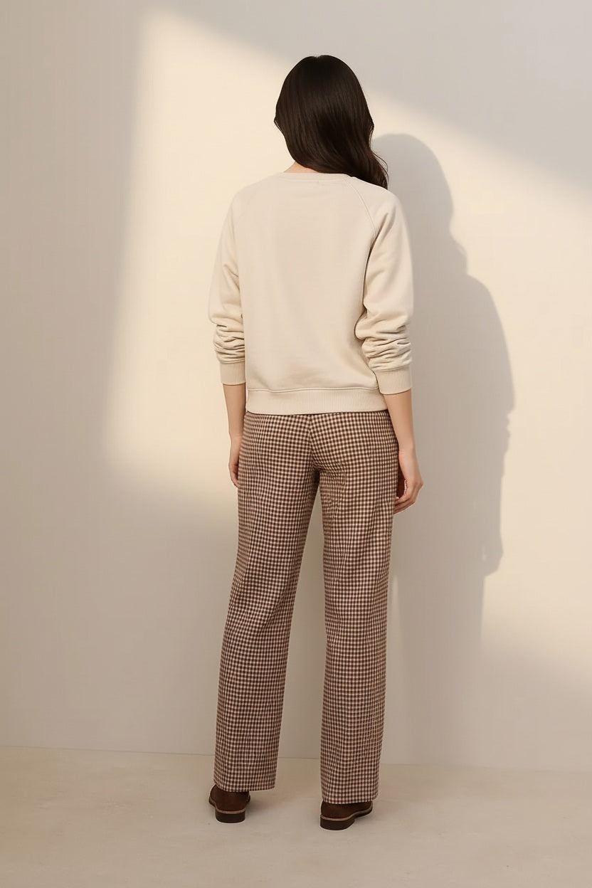 Women Graphic Round Neck Sweatshirt