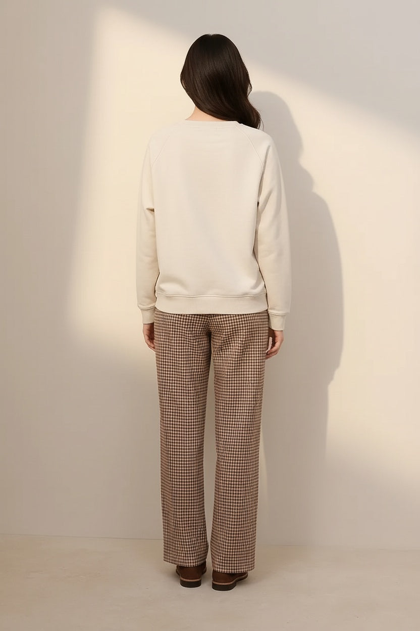 Women Graphic Round Neck Sweatshirt