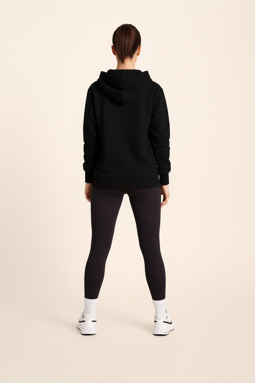 Women Graphic Print Hooded Neck Sweatshirt