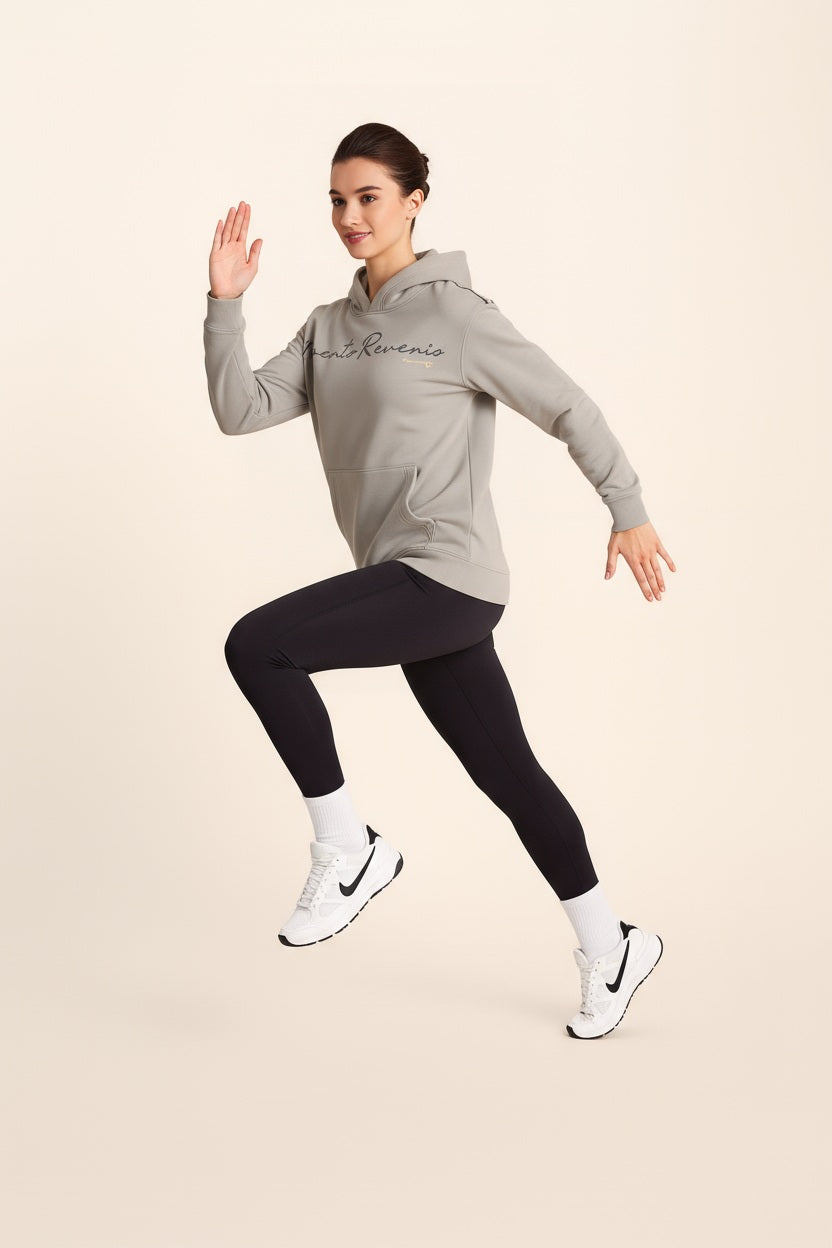 Women Graphic Print Hooded Neck Sweatshirt