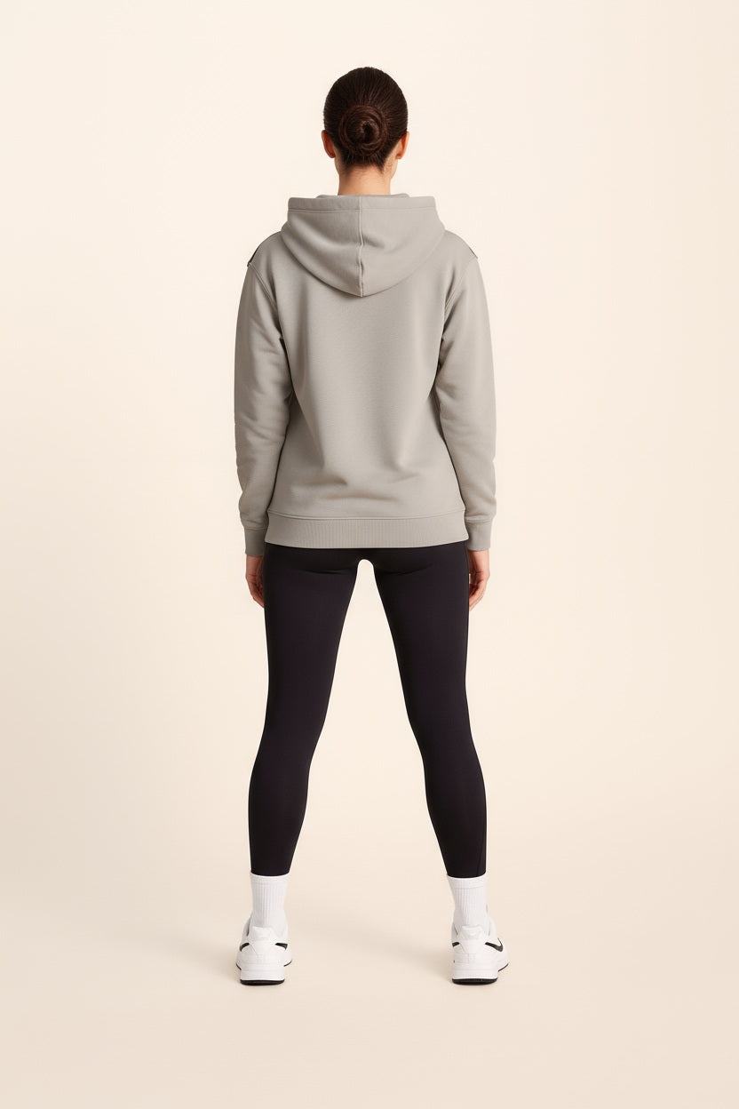 Women Graphic Print Hooded Neck Sweatshirt