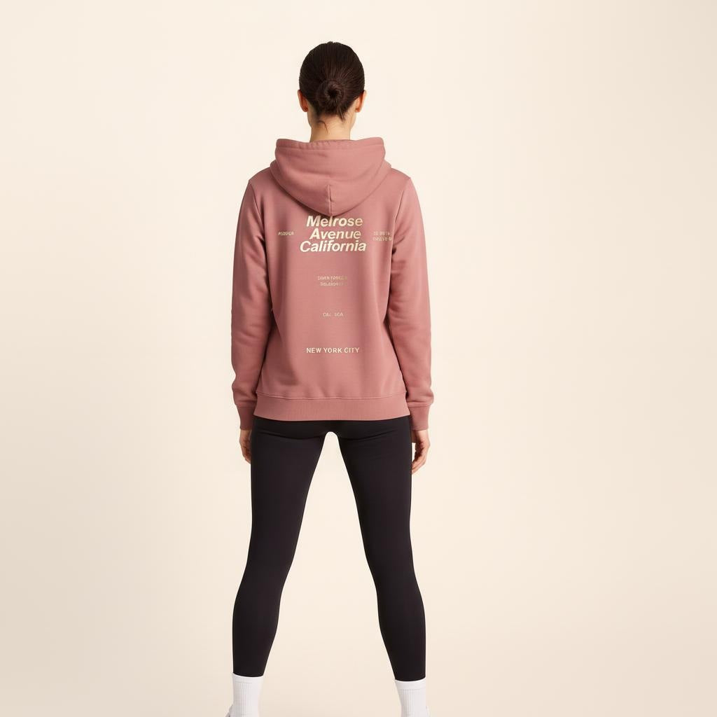 Women Graphic Print Hooded Neck Sweatshirt