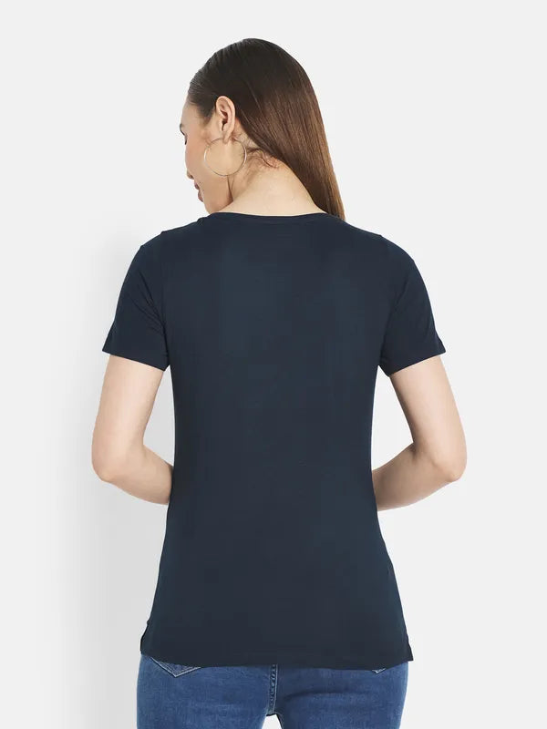 Women Indigo T-Shirt