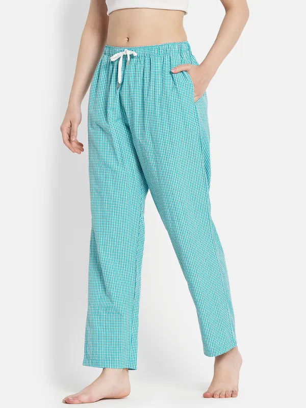 Women Green Trackpants