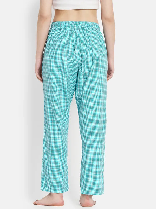 Women Green Trackpants