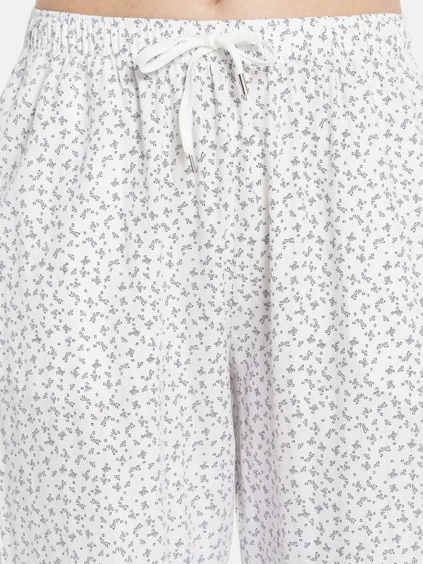 Women White Trackpants