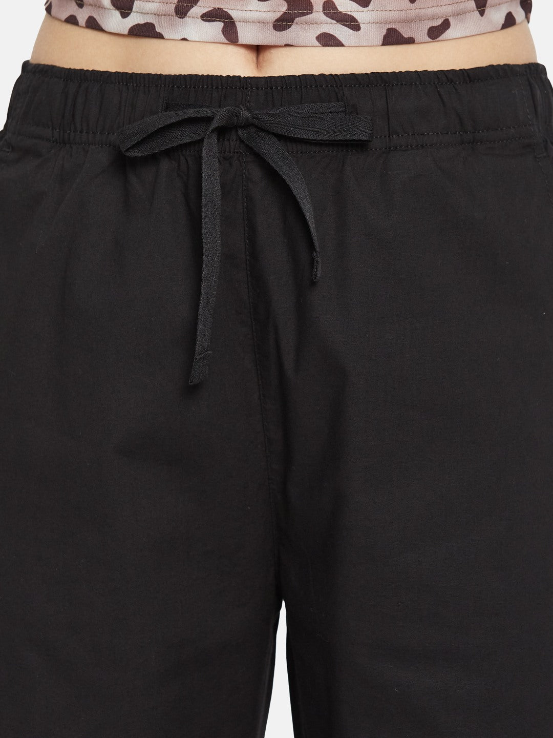 METTLE Women Cotton Mid Rise Track Pants