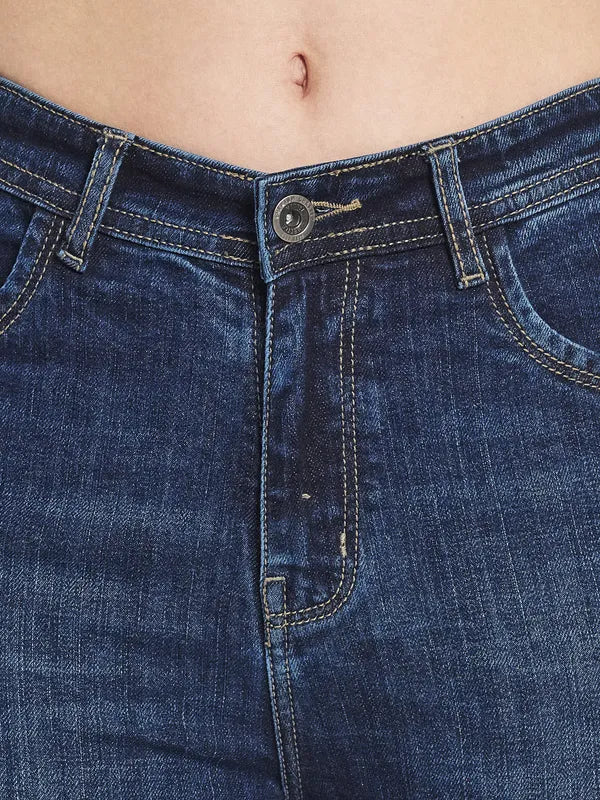 Women Deep Sky Jeans