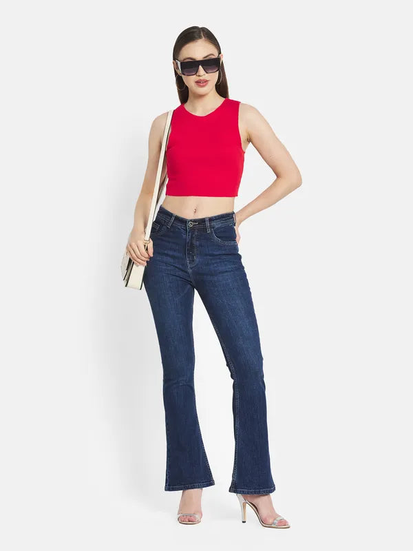 Women Deep Sky Jeans