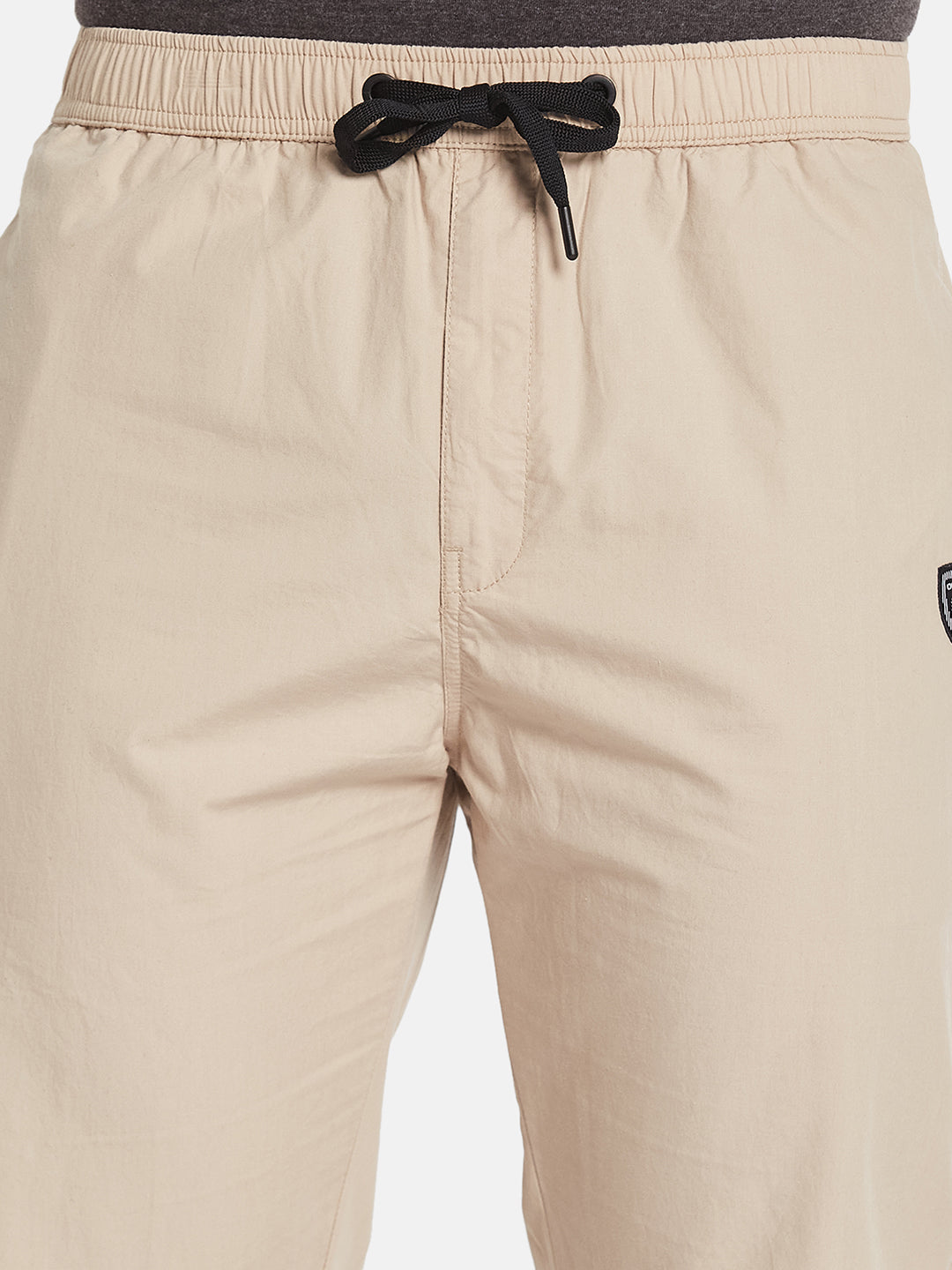 Octave Men Cotton Regular Fit Mid Rise Track Pants