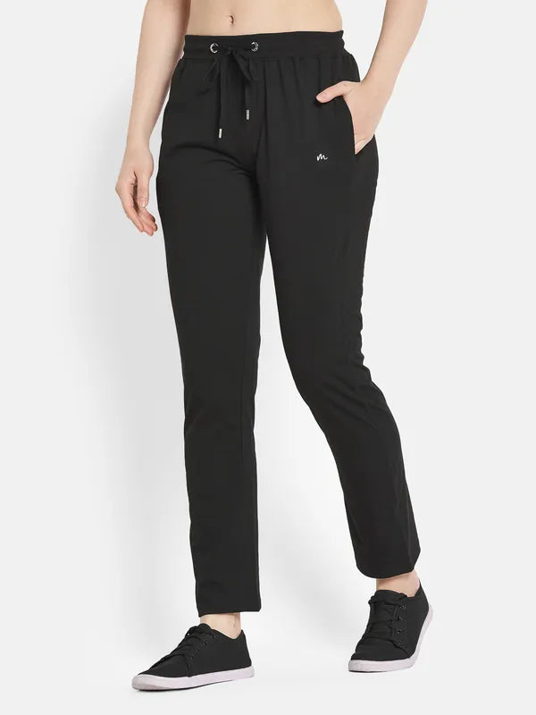 Women Black Trackpants