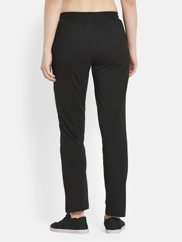 Women Black Trackpants
