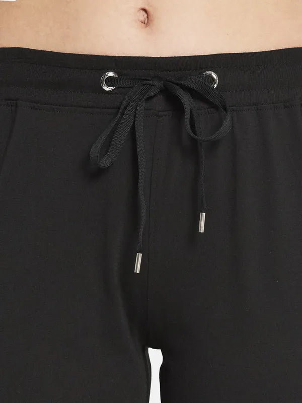 Women Black Trackpants