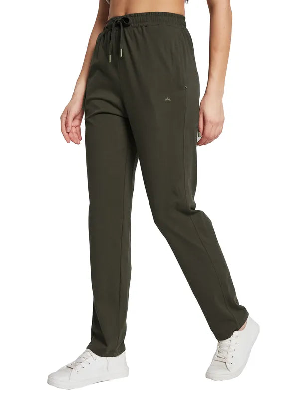 Mettle Women Regular Fit Cotton Track Pants