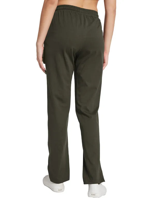 Mettle Women Regular Fit Cotton Track Pants