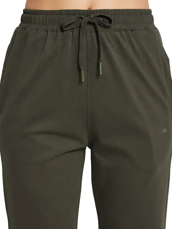 Mettle Women Regular Fit Cotton Track Pants
