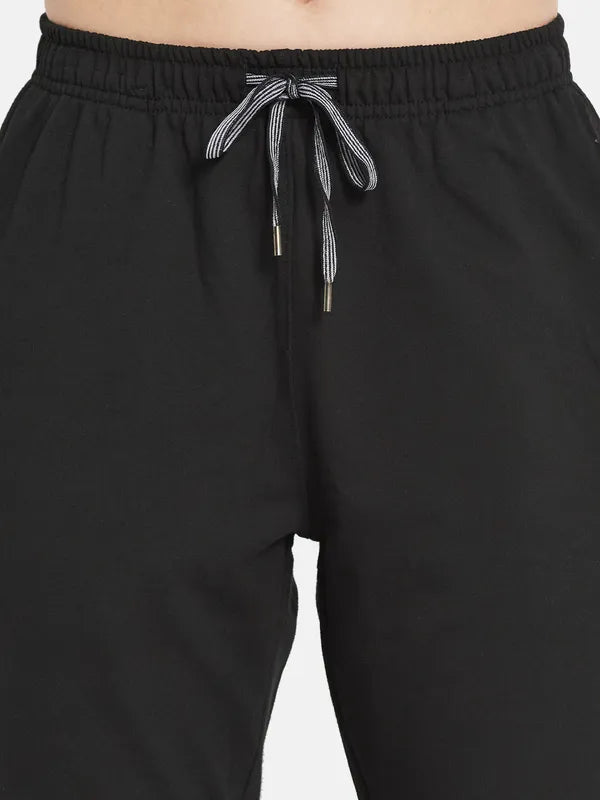 Women Black Trackpants