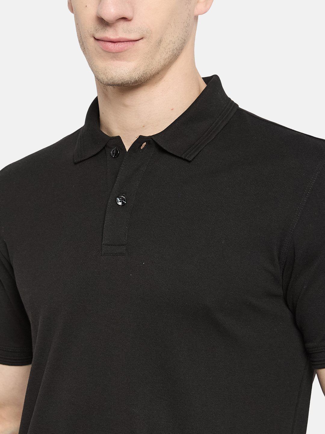 Octave Men Polo Collar T-shirt