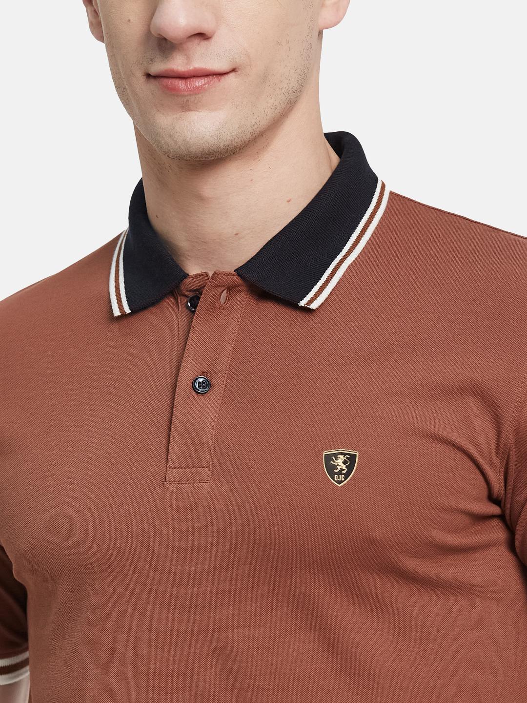 CORE CONTRAST COLLAR POLO PIQUE LYCRA T-SHIRT