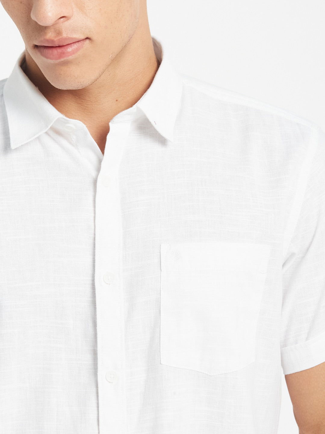 METTLE SS25 Spread Collar Casual Cotton Shirt