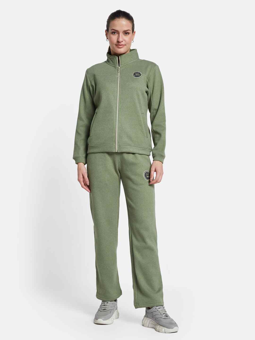 Mettle Women Solid track Suits
