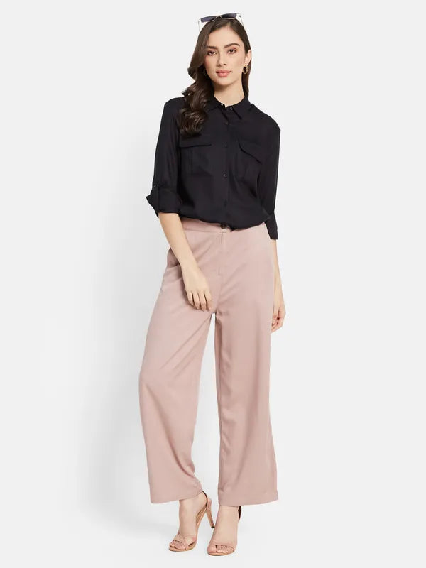 Plain Shirt With Cargo Pockets