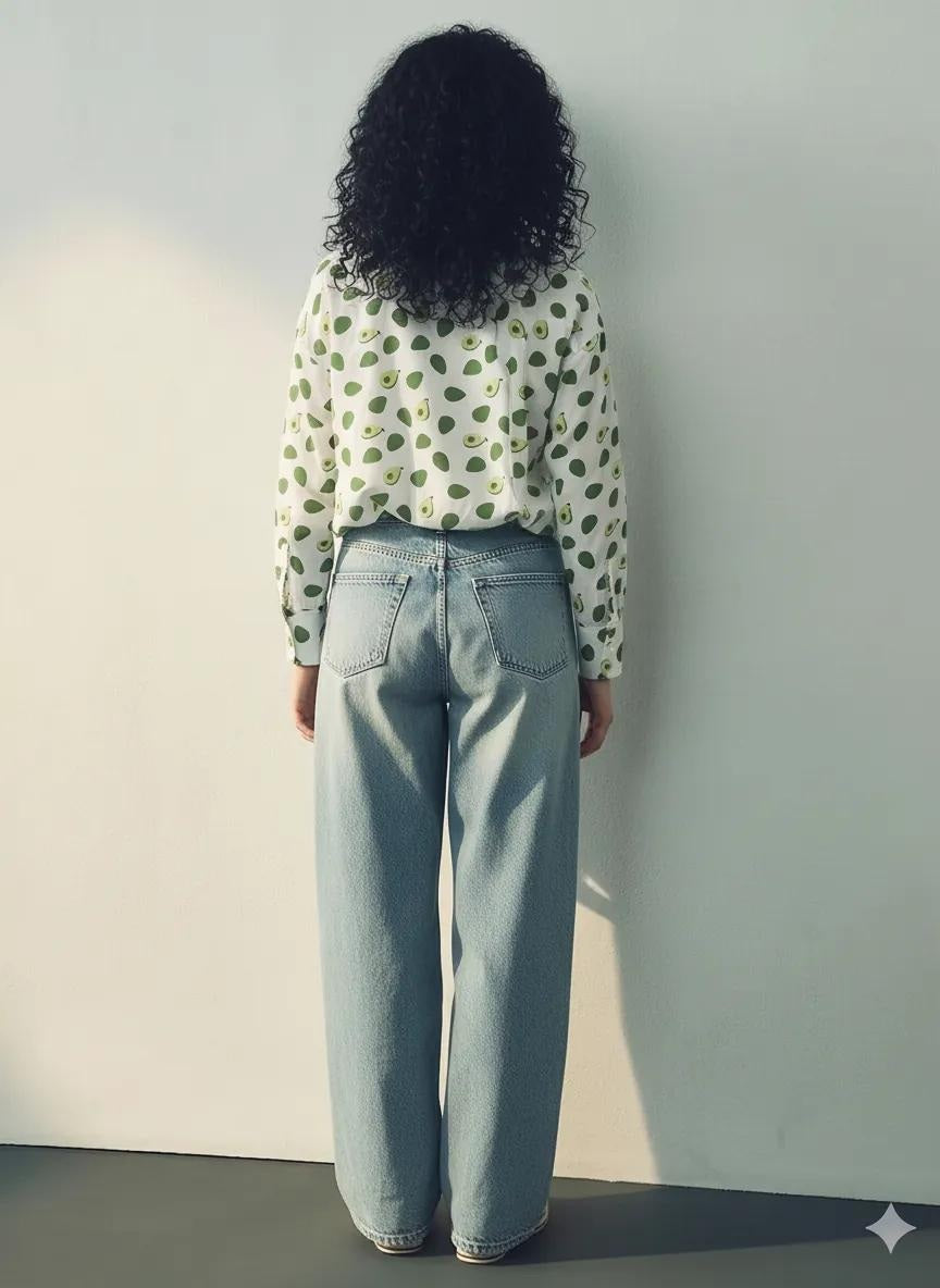 METTLE Women Printed Casual Shirt