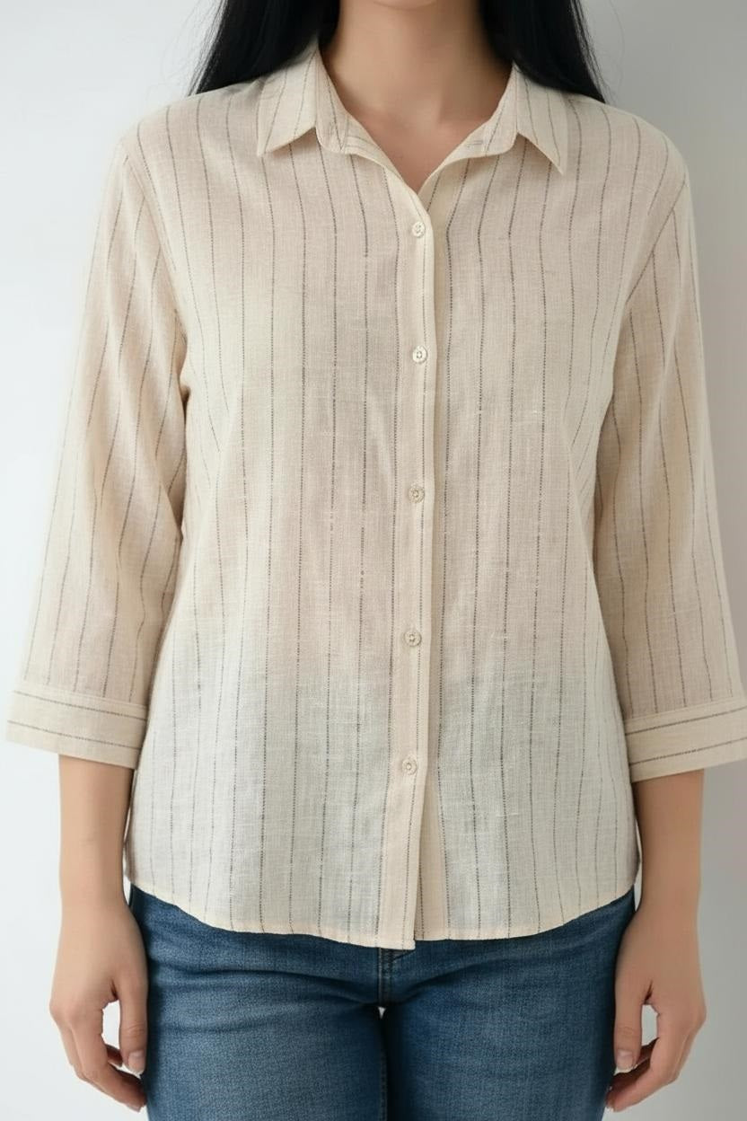 Women Striped Casual Shirt