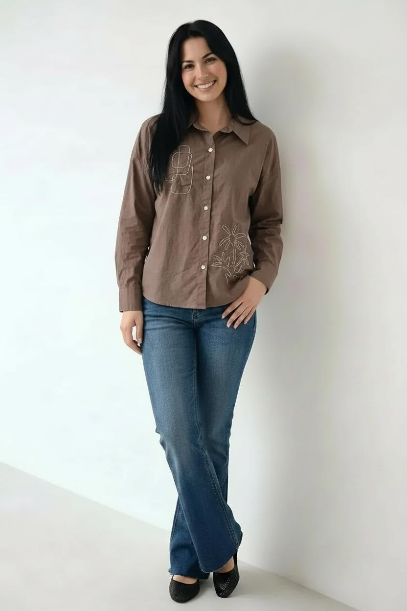 Women Printed Casual Shirt