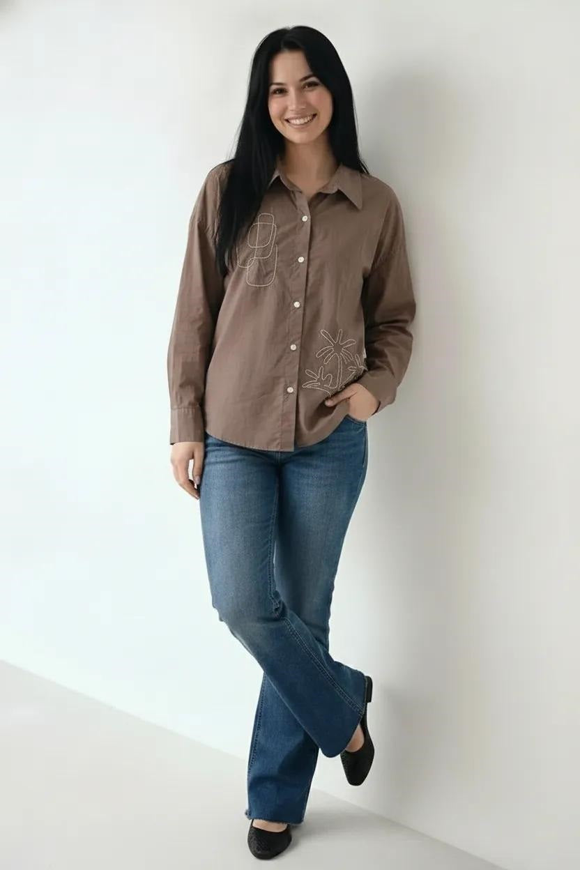 Women Printed Casual Shirt