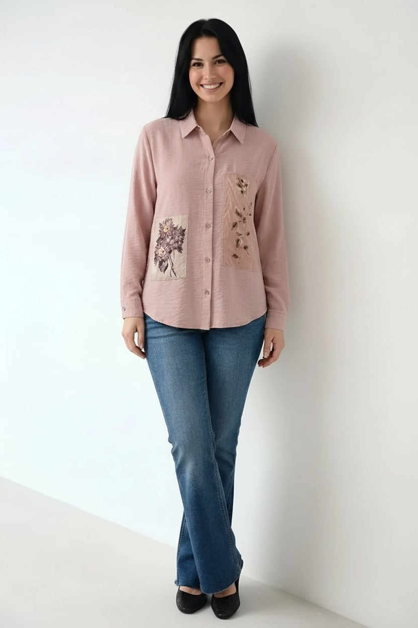 Women Floral Printed Casual Shirt