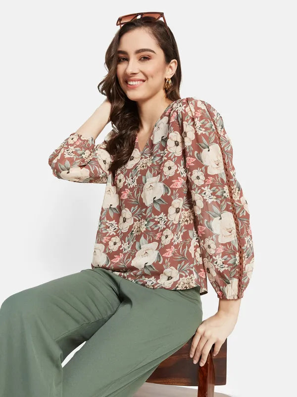 Floral Print Top