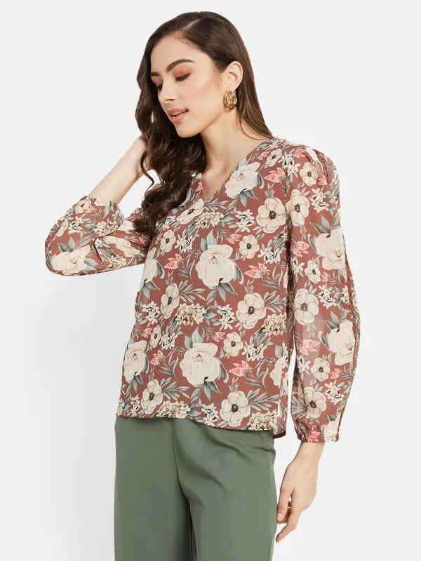 Floral Print Top