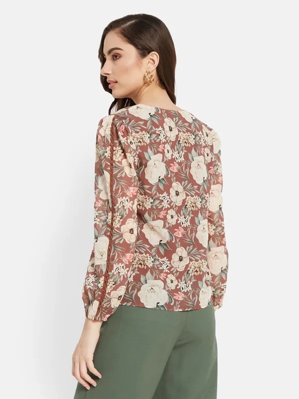 Floral Print Top