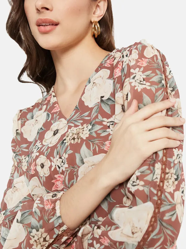 Floral Print Top