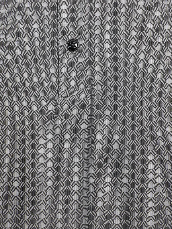 Octave Men Geometric Printed Polo Collar T-Shirt