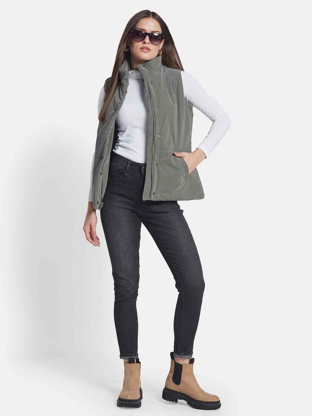 METTLE Women Padded Jacket