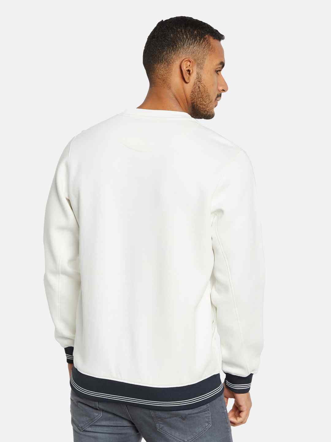 Octave Men Printed Sweatshirt