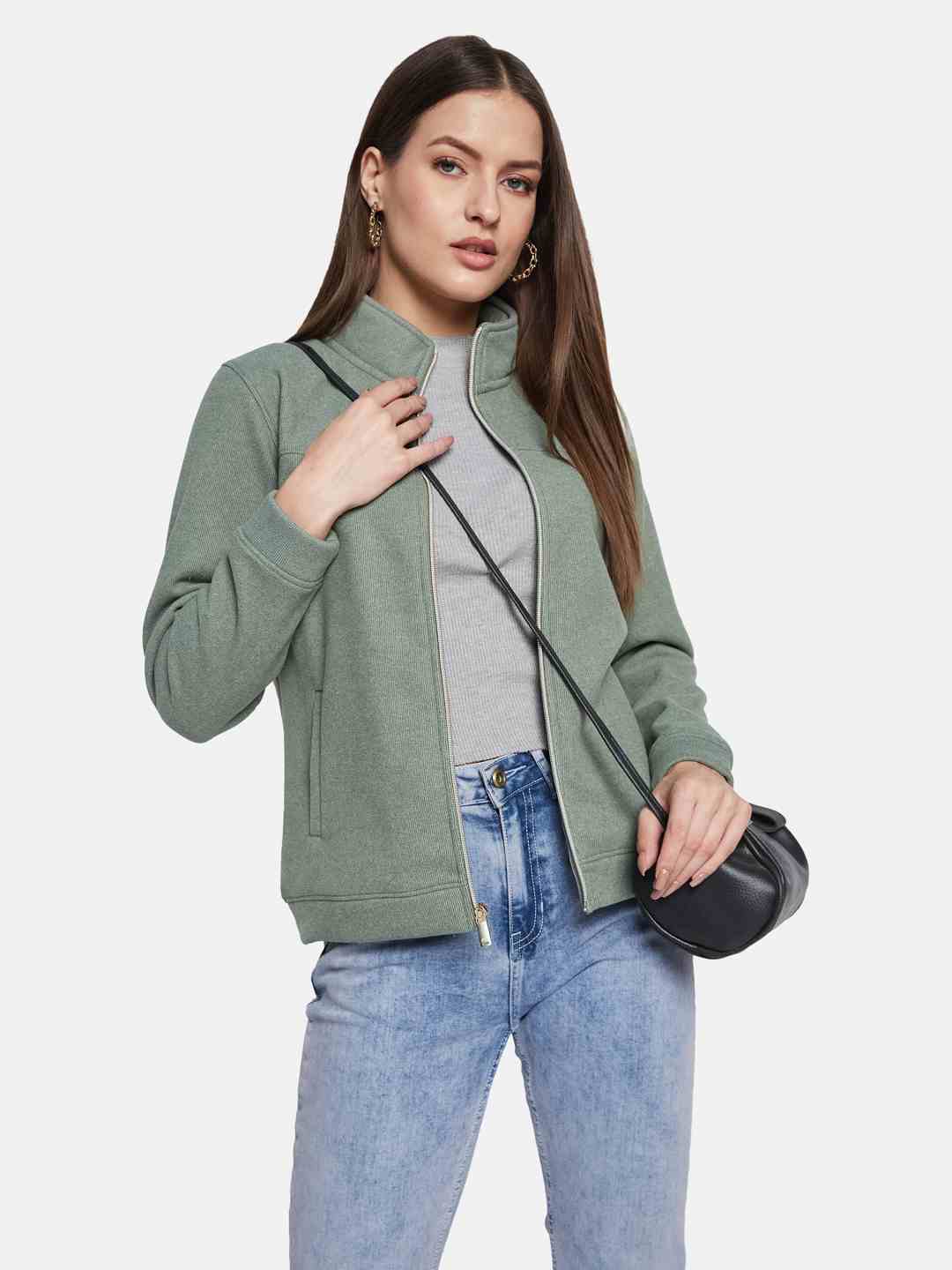 METTLE Women Long Sleeves Sweatshirt