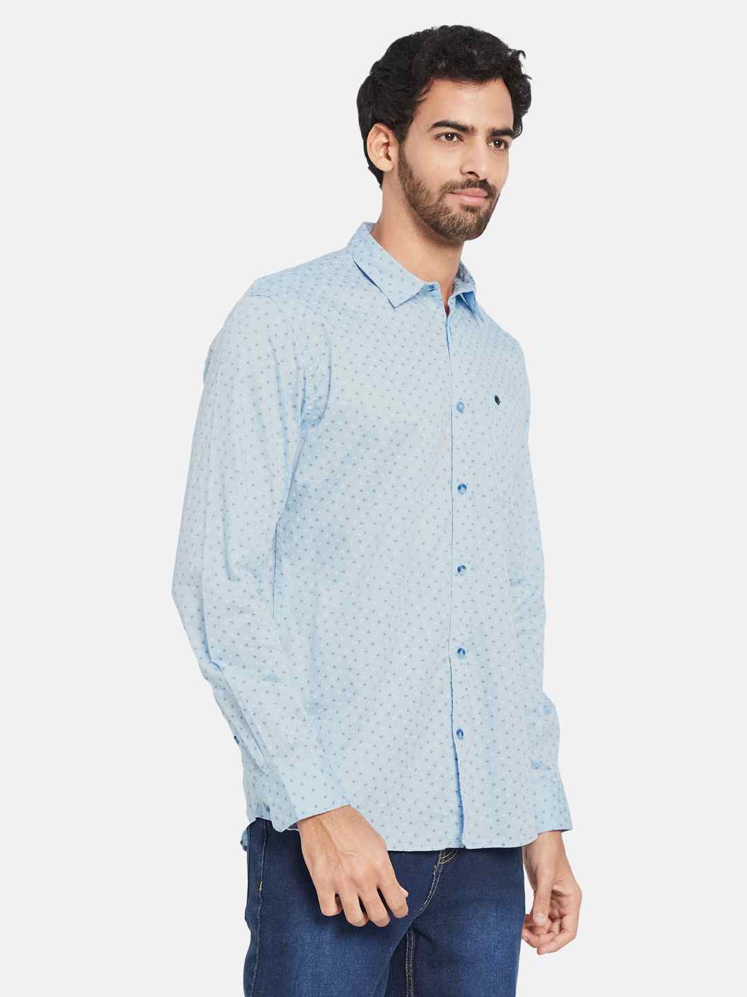 Mettle Floral Printed Cotton Casual Shirt