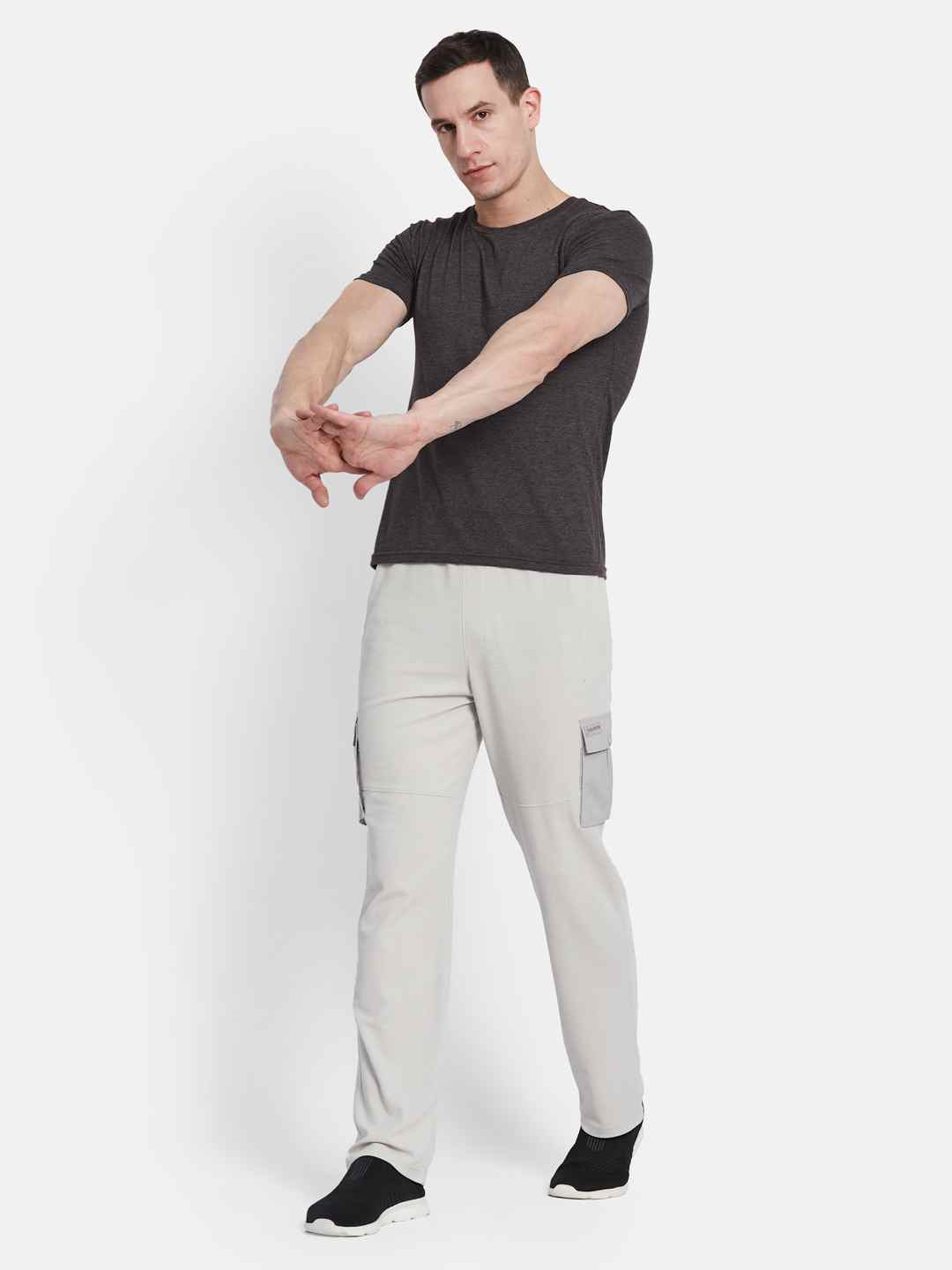 Octave Men Cotton Cargo Track Pant
